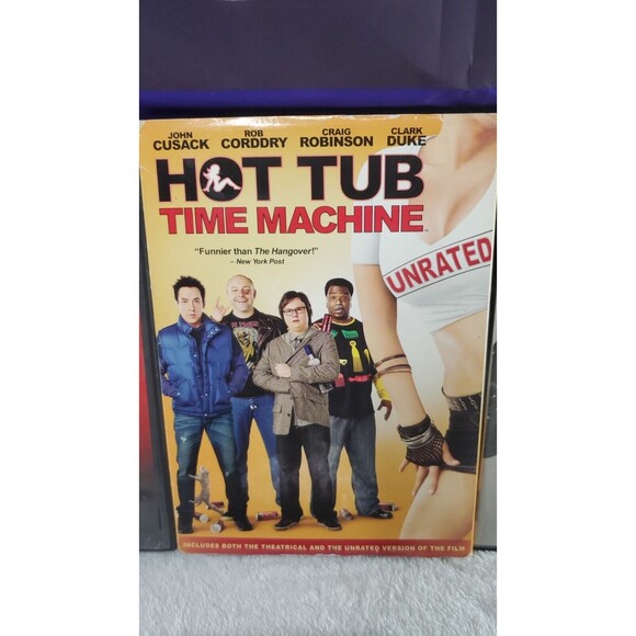 4 Comedy DVD Starsky & Hutch Hot Tub Time Machine Drillbit Taylor Hall Pass - Picture 5 of 16